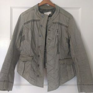 Anthropologie Marrakech olive jacket